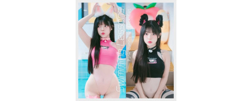 김유디 웹화보 DJAWA 'Swimming Lessons : Pink Bunny & Black Cat' 샘플…