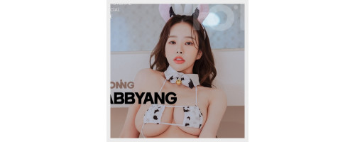 바비앙 웹화보 스푸닝 포토닝 BABBYANG_VOL.3 터질듯한 G컵녀 샘플 - 바비앙 @babbyang.g