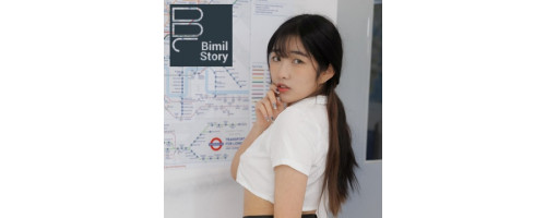 모델 손손 웹화보, 비밀스토리(Bimilstory) '손손 Vol.02 스톱워치 : 치한 전철' 샘플 - 모…