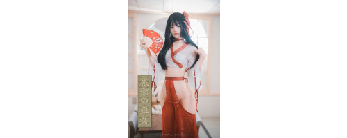 정제니 웹화보 DJAWA 'Miko in Ryokan' 샘플 - 코스어 정제니