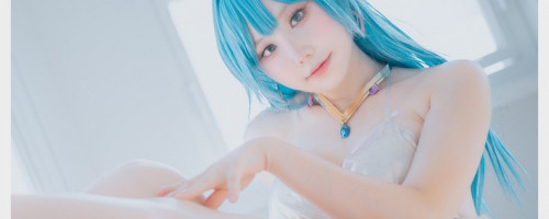 리나 웹화보 DJAWA 'Nikke: Helm – Chandelier Light' 샘플 - 코스어 리나(자몽…