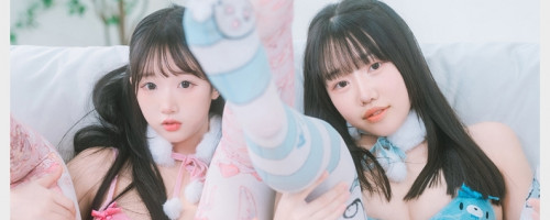 리리 X 히나 웹화보 DJAWA 'Gloomy Bear Girls' 맛보기