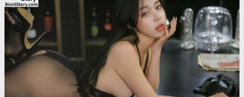 진다율 웹화보 비밀스토리 '진다율 Vol.07 밑트임 풀바디 스타킹' 샘플