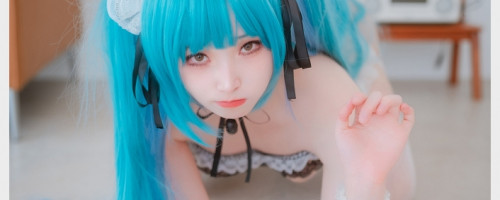 밤비 웹화보 DJAWA 'Nikke : Privaty – Unkind Maid' 샘플 - 코스어 밤비