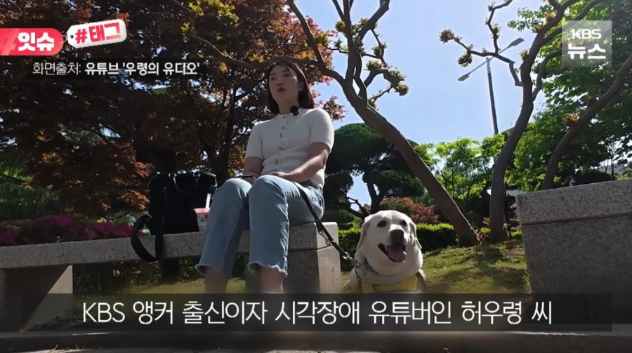 “우리 캠핑장은 사유지라”…KBS 앵커 출신 유튜버, 안내견 거부당했다