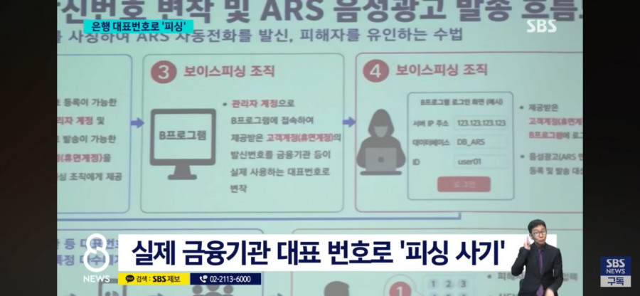 현재 난리났다는 진짜 은행번호 보이스피싱 근황