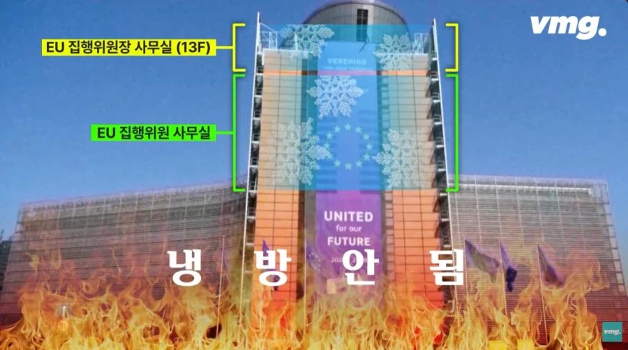 EU 건물이 폭염을 대하는 자세=신분제