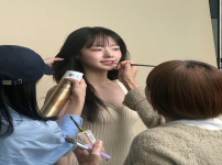 채원빈 story 금손 수운썜.. @glosss_bobo @_svvst_