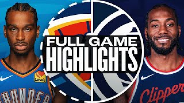 LA 클리퍼스 VS 오클라호마시티 썬더